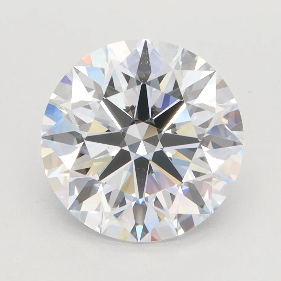 3.06ct Round Lab Grown Diamond (Colour F, Clarity VVS2, Cut ID, IGI Certified)