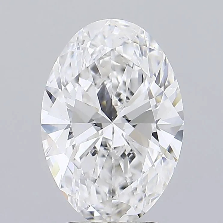 3.50ct Oval Lab Grown Diamond (Colour E, Clarity VVS2, IGI Certified)