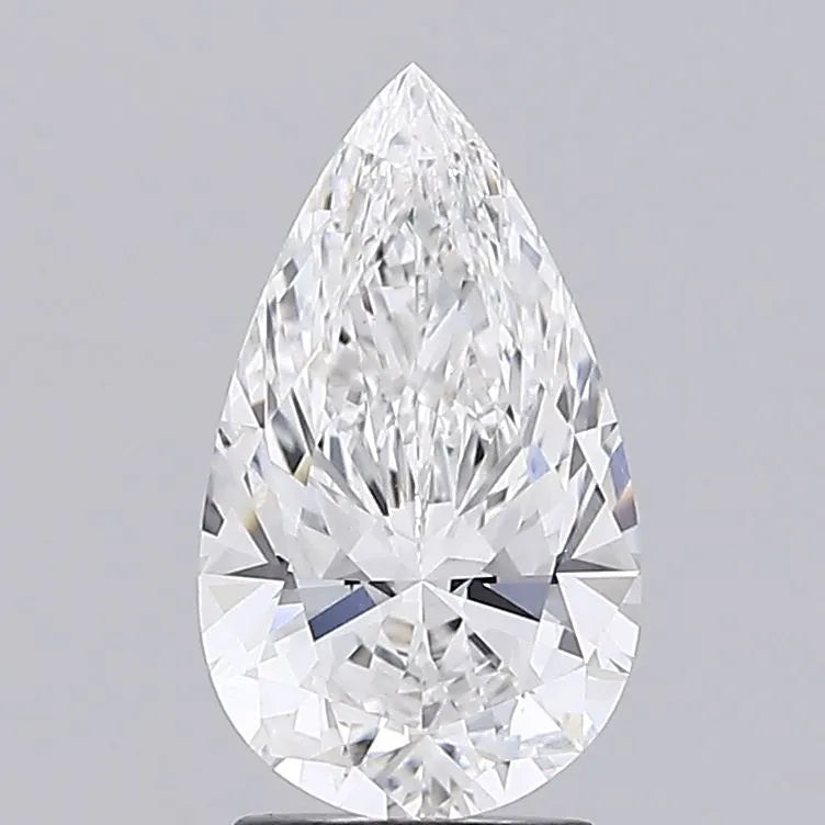 2.55ct Pear Lab Grown Diamond (Colour E, Clarity VVS2, IGI Certified)