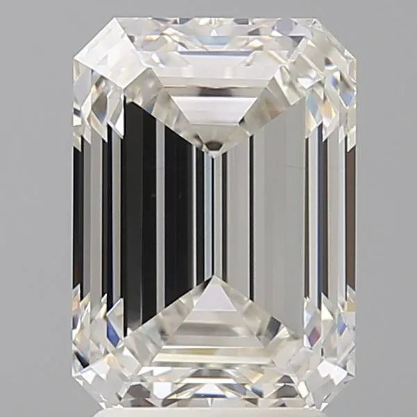3.07ct Emerald Lab Grown Diamond (Colour G, Clarity VVS2, Cut EX, IGI Certified)