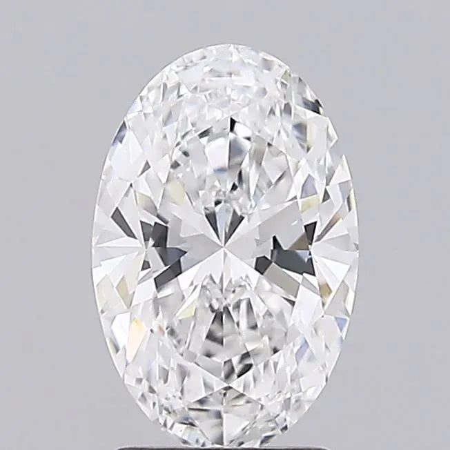2.00ct Oval Lab Grown Diamond (Colour E, Clarity VVS1, IGI Certified)