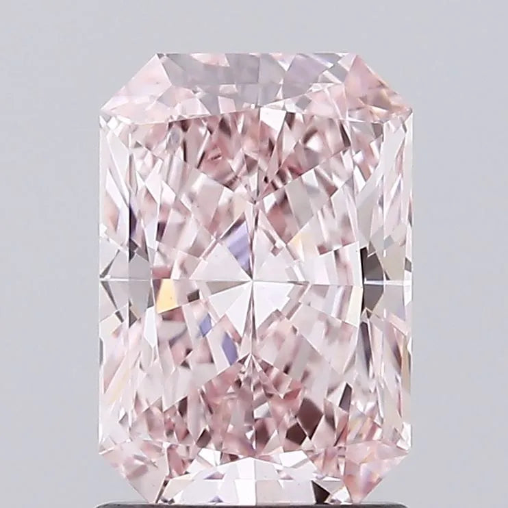 1.30ct Radiant Lab Grown Diamond (Colour Fancy Intense Pink, Clarity VVS2, IGI Certified)