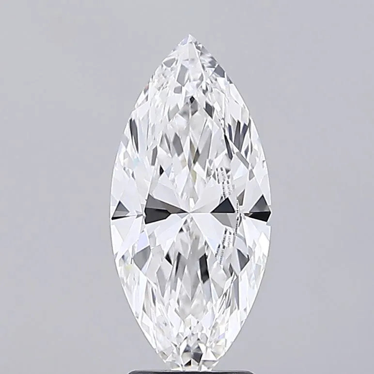 3.12ct Marquise Lab Grown Diamond (Colour E, Clarity VVS2, IGI Certified)