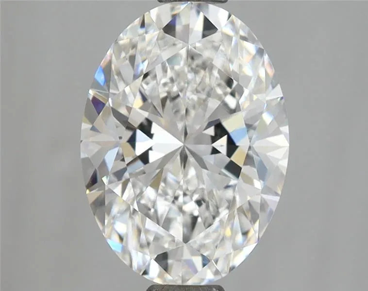 2.50ct Oval Lab Grown Diamond (Colour D, Clarity VVS2, IGI Certified)