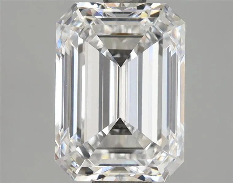 2.66ct Emerald Lab Grown Diamond (Colour D, Clarity VVS2, IGI Certified)