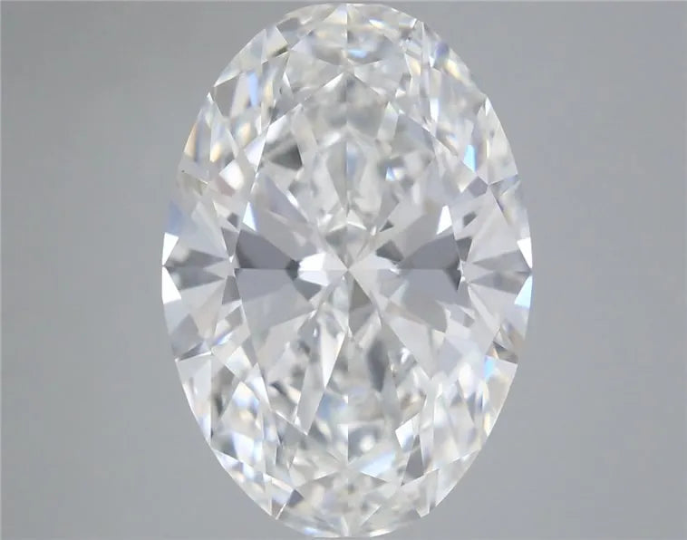5.06ct Oval Lab Grown Diamond (Colour F, Clarity VVS2, IGI Certified)