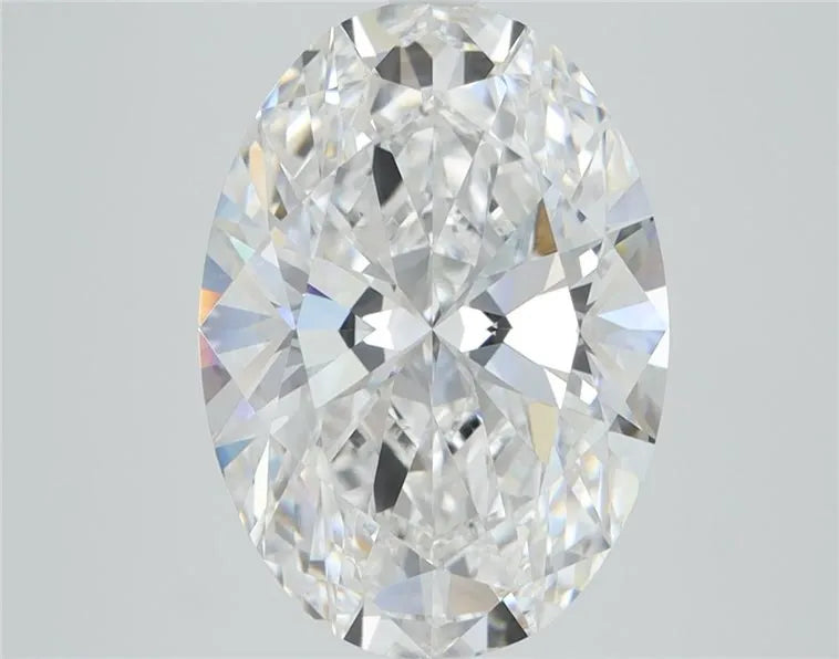 3.54ct Oval Lab Grown Diamond (Colour D, Clarity VVS2, IGI Certified)