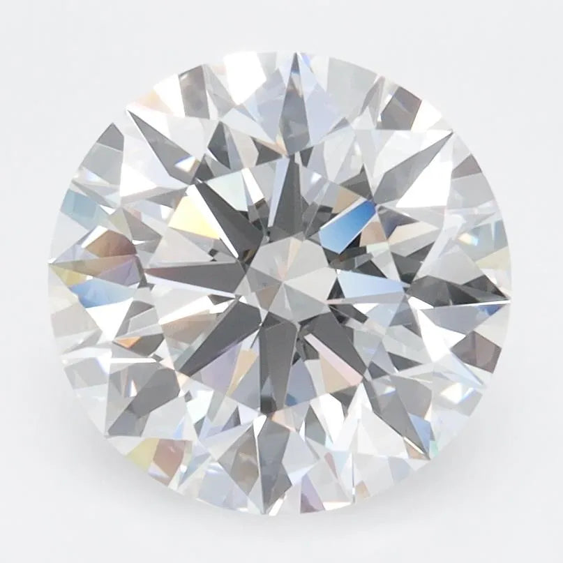 2.92ct Round Lab Grown Diamond (Colour D, Clarity VVS1, Cut ID, IGI Certified)