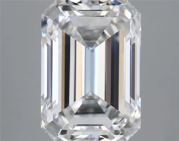 5.36ct Emerald Lab Grown Diamond (Colour F, Clarity VVS2, IGI Certified)