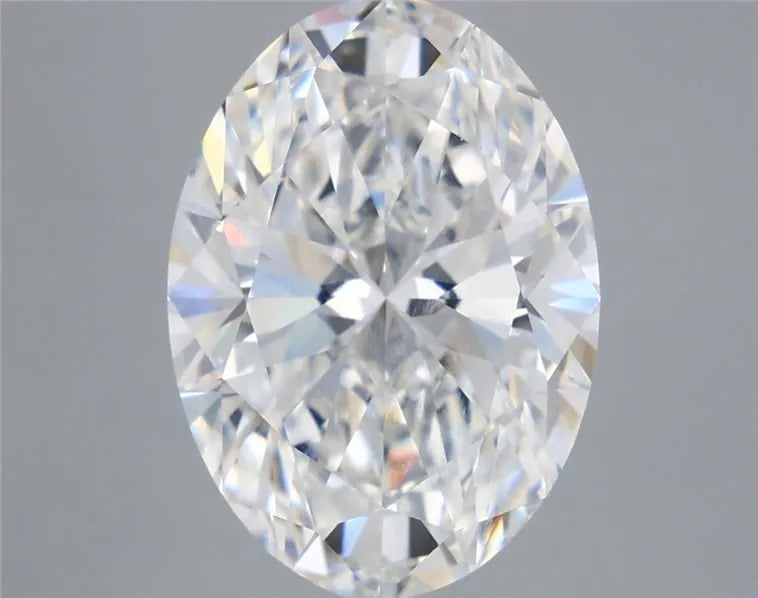 5.56ct Oval Lab Grown Diamond (Colour E, Clarity VVS2, IGI Certified)