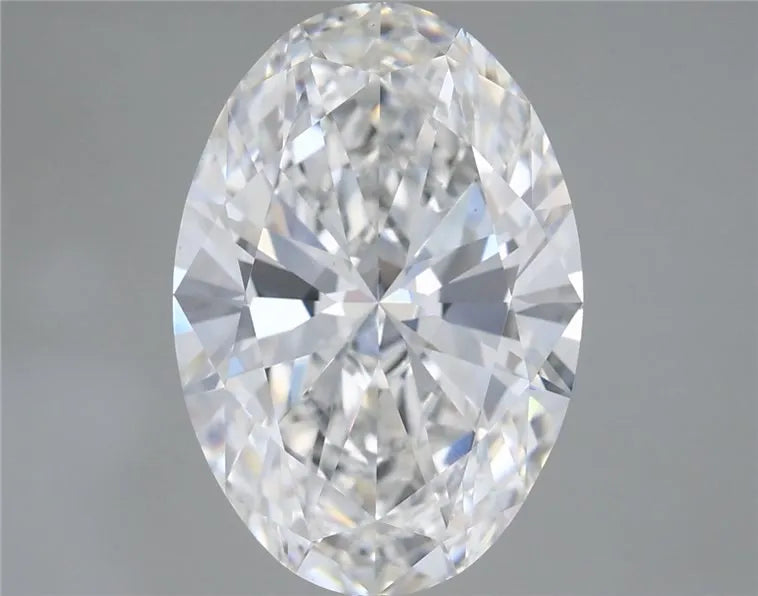 5.16ct Oval Lab Grown Diamond (Colour E, Clarity VS1, IGI Certified)