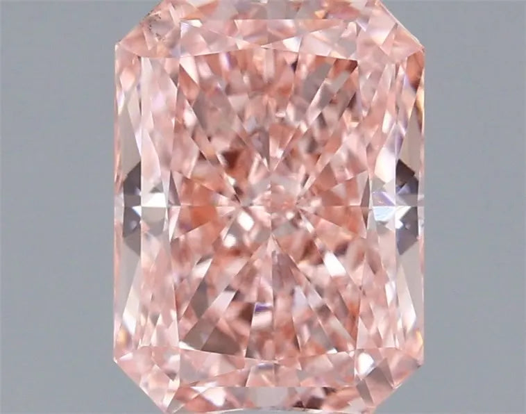 1.14ct Radiant Lab Grown Diamond (Colour Fancy Vivid Pink, Clarity VS1, IGI Certified)