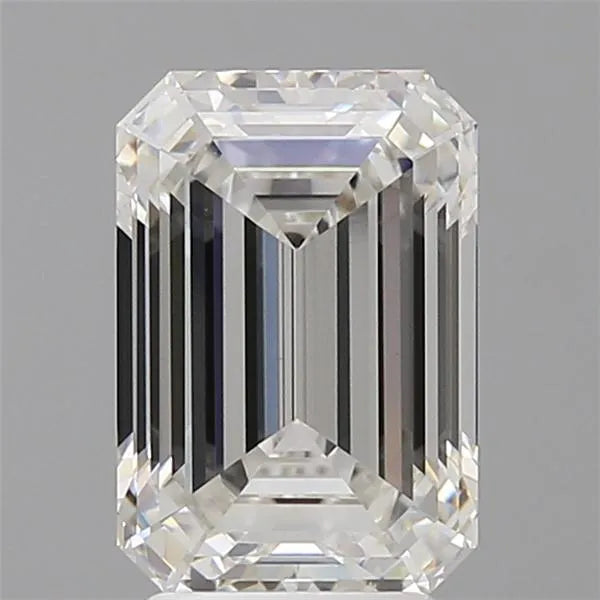 3.36ct Emerald Lab Grown Diamond (Colour F, Clarity VVS2, IGI Certified)