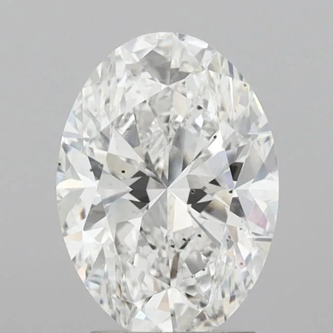 3.00ct Oval Lab Grown Diamond (Colour E, Clarity SI1, IGI Certified)