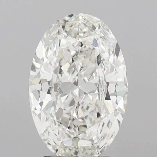 2.11ct Oval Lab Grown Diamond (Colour G, Clarity VVS1, IGI Certified)