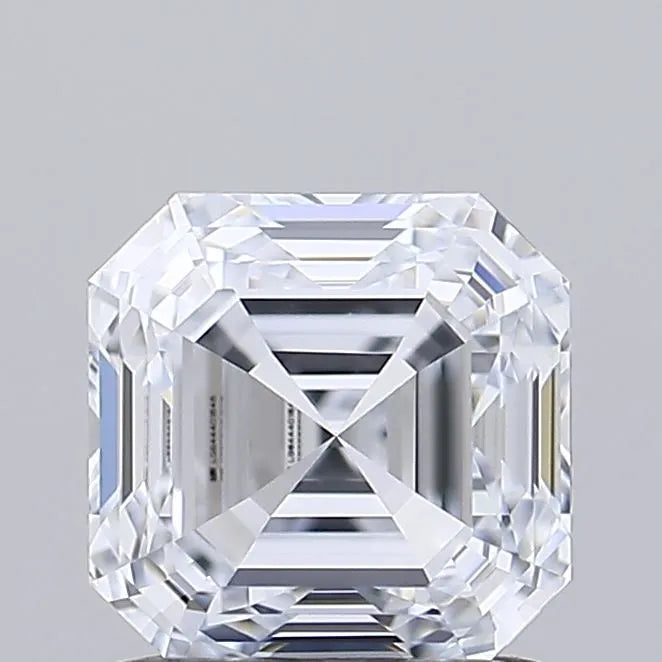 1.34ct Square emerald Lab Grown Diamond (Colour G, Clarity VVS2, IGI Certified)