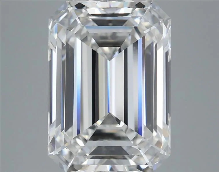 5.29ct Emerald Lab Grown Diamond (Colour F, Clarity VVS2, IGI Certified)