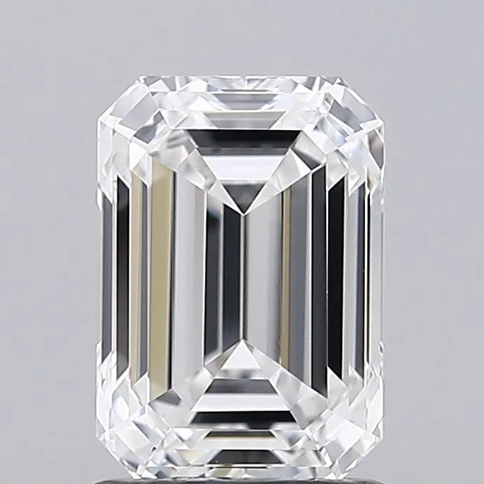 1.61ct Emerald Lab Grown Diamond (Colour E, Clarity IF, IGI Certified)