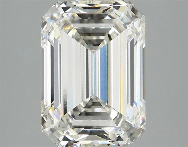 2.96ct Emerald Lab Grown Diamond (Colour H, Clarity VVS2, IGI Certified)