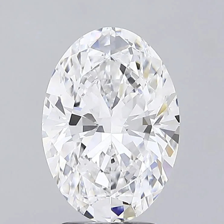 3.51ct Oval Lab Grown Diamond (Colour D, Clarity VS1, IGI Certified)