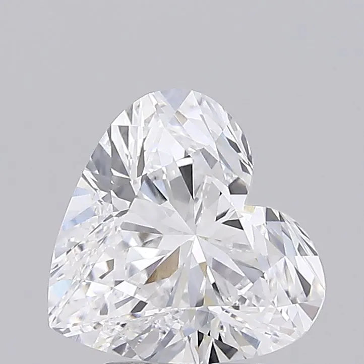 3.80ct Heart Lab Grown Diamond (Colour D, Clarity VVS2, IGI Certified)