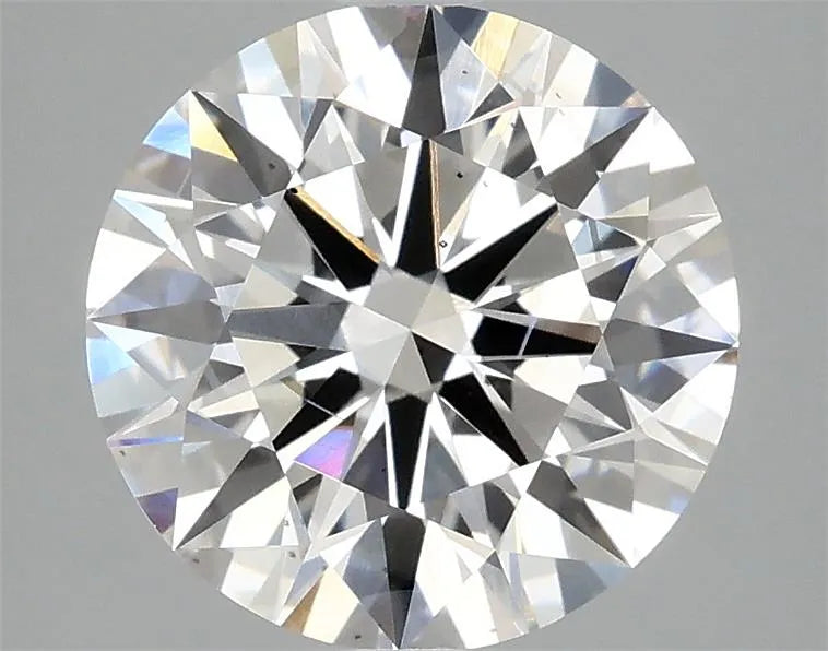 2.84ct Round Lab Grown Diamond (Colour F, Clarity SI1, Cut ID, IGI Certified)