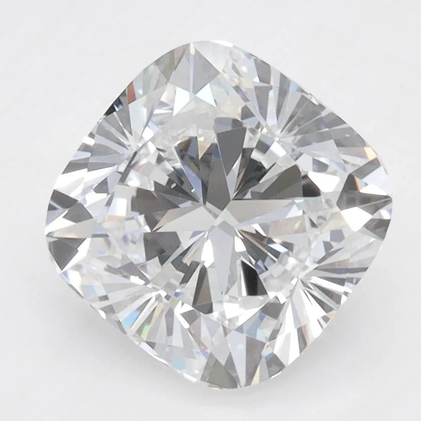 3.00ct Cushion modified Lab Grown Diamond (Colour D, Clarity IF, IGI Certified)