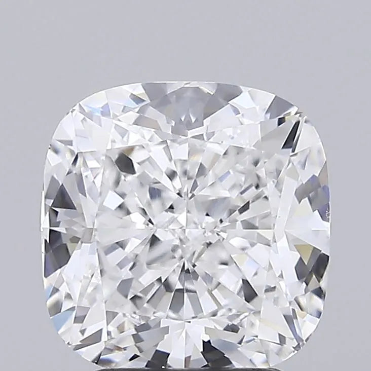 3.00ct Cushion modified Lab Grown Diamond (Colour D, Clarity VVS2, IGI Certified)