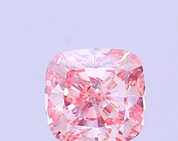 3.00ct Cushion modified Lab Grown Diamond (Colour Fancy Intense Pink, Clarity VS1, IGI Certified)