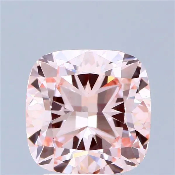 3.00ct Cushion modified Lab Grown Diamond (Colour Fancy Intense Pink, Clarity VVS2, IGI Certified)