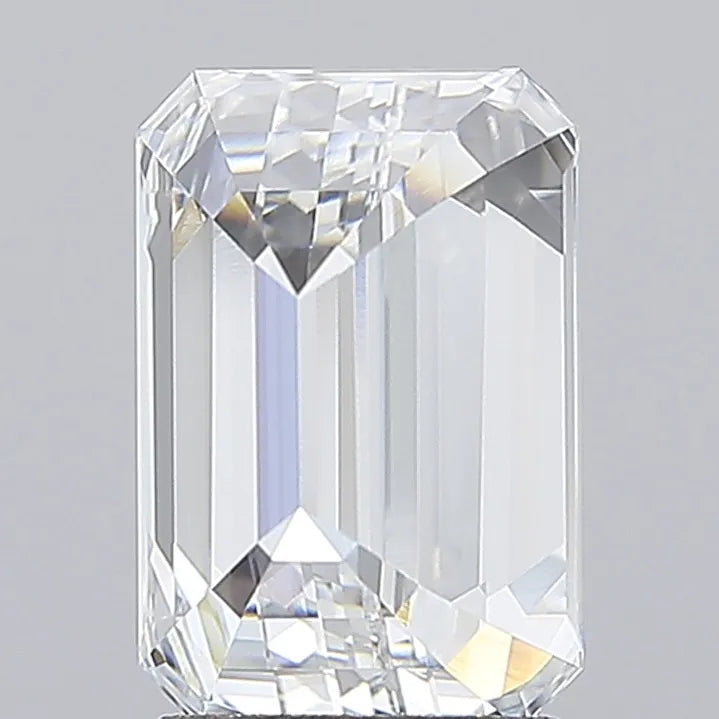 3.00ct Emerald Lab Grown Diamond (Colour D, Clarity VS1, IGI Certified)
