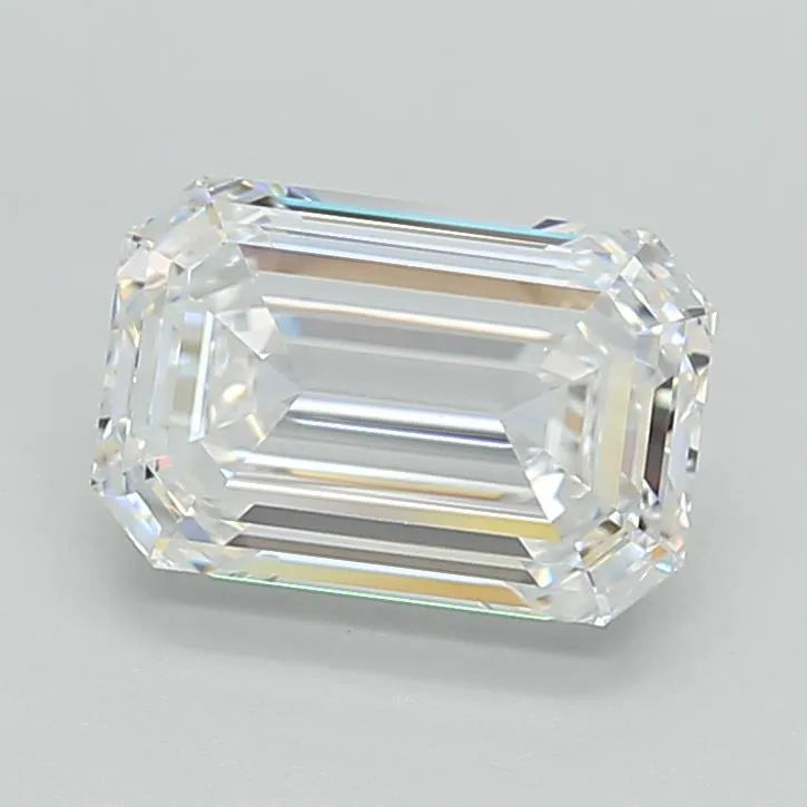 3.00ct Emerald Lab Grown Diamond (Colour D, Clarity VVS2, GIA Certified)