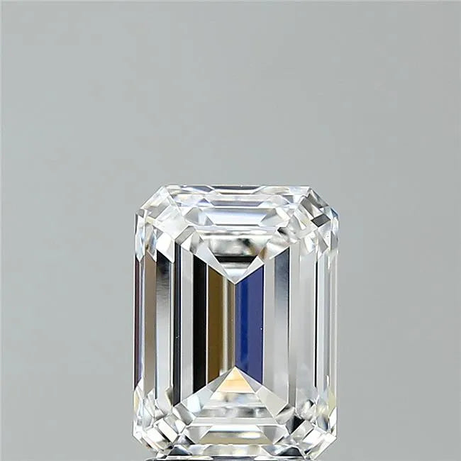 3.00ct Emerald Lab Grown Diamond (Colour D, Clarity VVS2, IGI Certified)