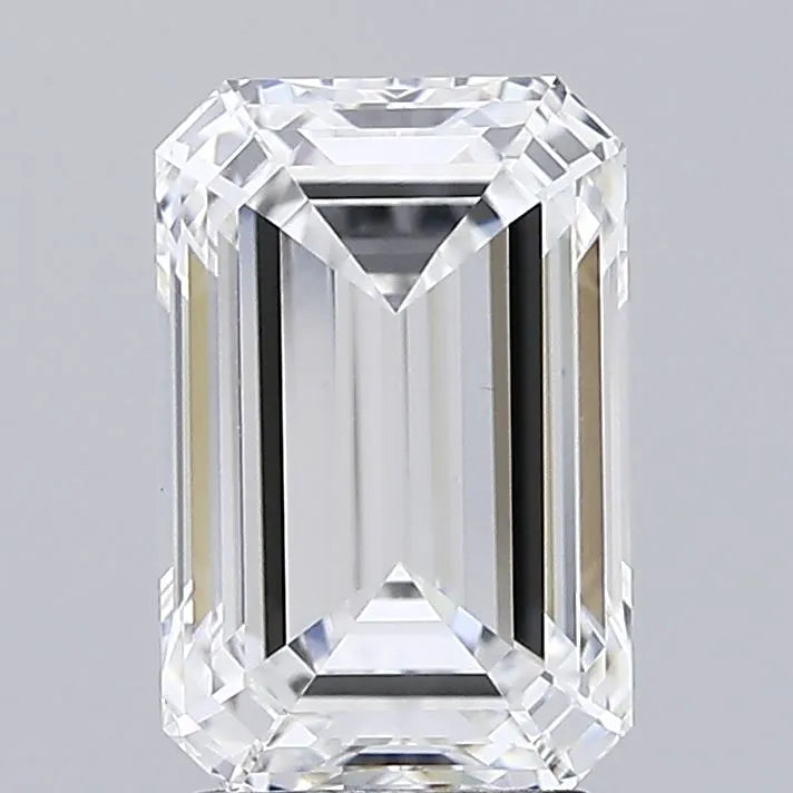 3.00ct Emerald Lab Grown Diamond (Colour E, Clarity VS1, IGI Certified)