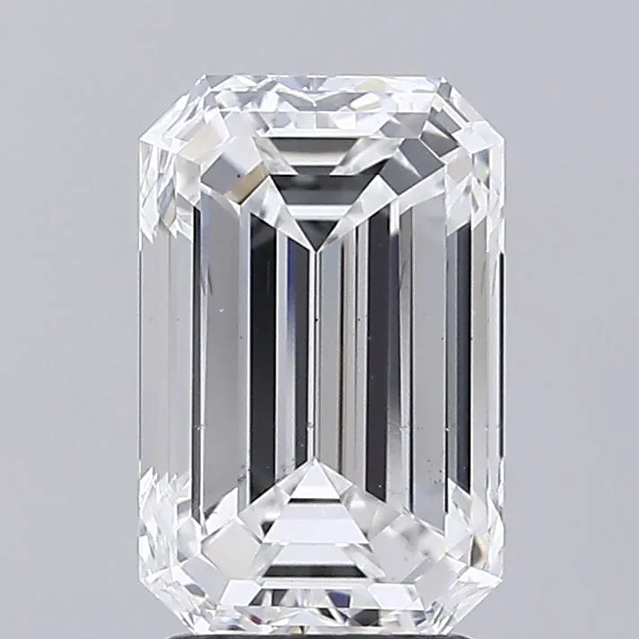 3.00ct Emerald Lab Grown Diamond (Colour E, Clarity VS2, IGI Certified)