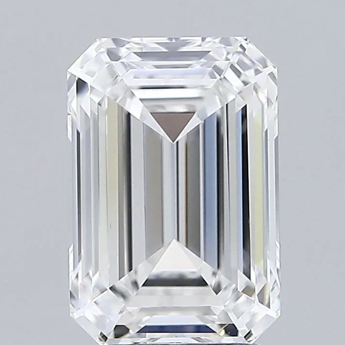 3.00ct Emerald Lab Grown Diamond (Colour E, Clarity VVS1, IGI Certified)