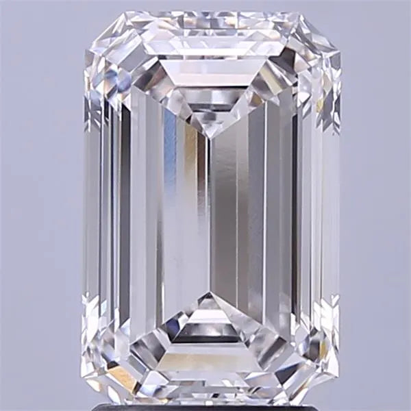 3.00ct Emerald Lab Grown Diamond (Colour E, Clarity VVS1, IGI Certified)