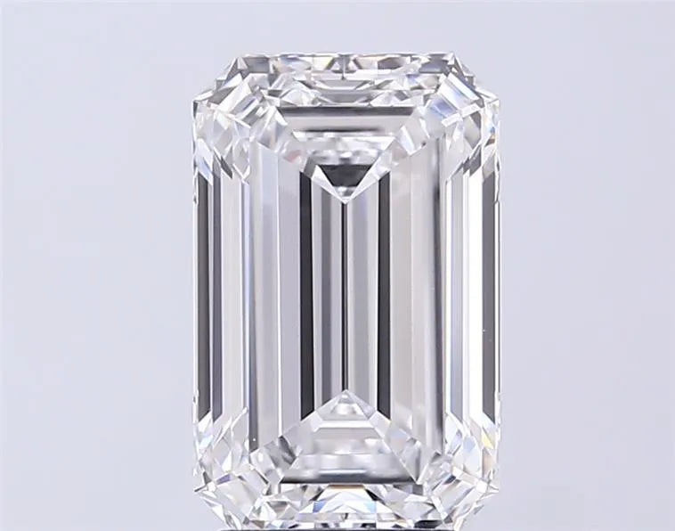 3.00ct Emerald Lab Grown Diamond (Colour F, Clarity VS1, IGI Certified)