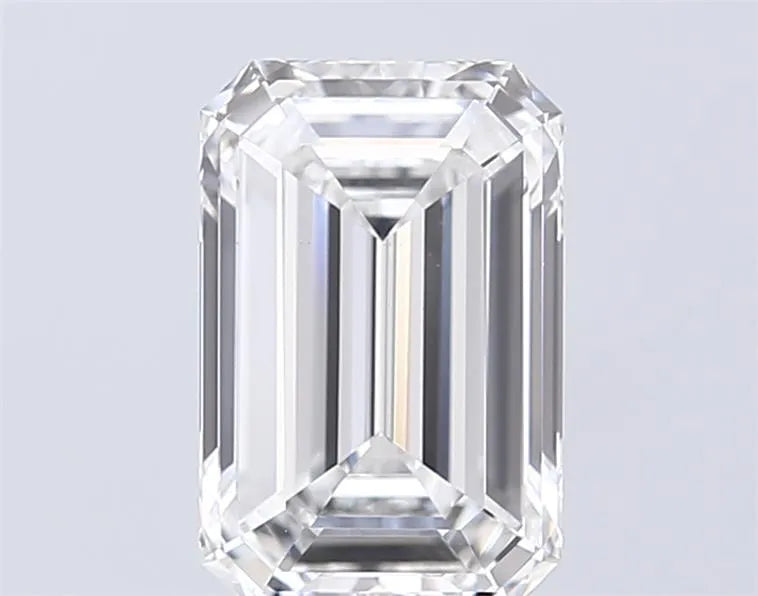 3.00ct Emerald Lab Grown Diamond (Colour F, Clarity VS1, IGI Certified)