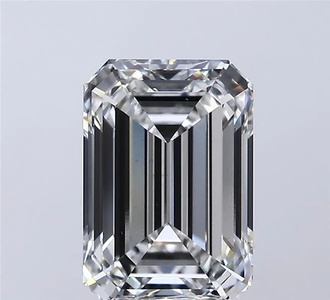 3.00ct Emerald Lab Grown Diamond (Colour F, Clarity VVS2, IGI Certified)