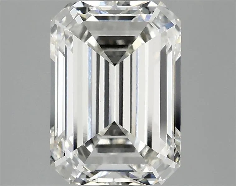 3.00ct Emerald Lab Grown Diamond (Colour F, Clarity VVS2, IGI Certified)