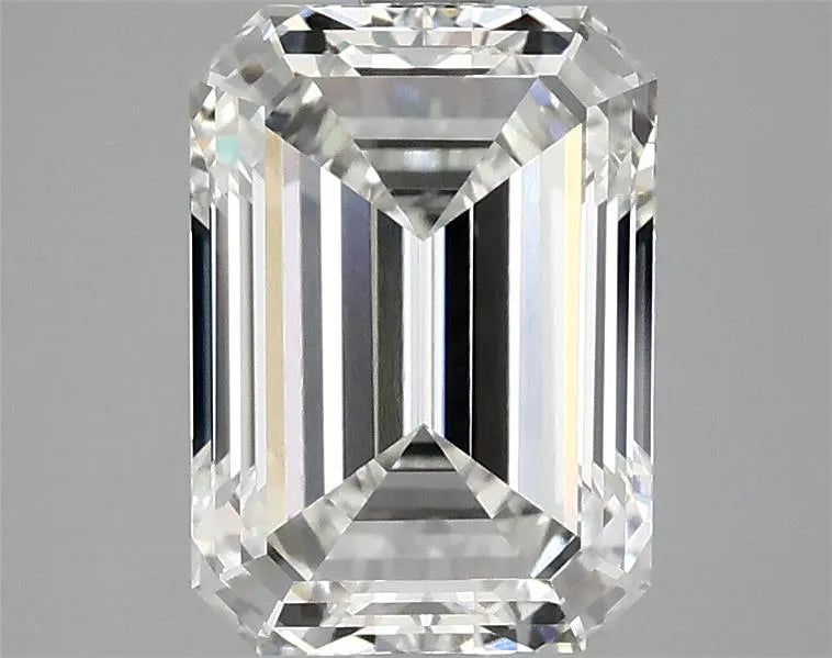 3.00ct Emerald Lab Grown Diamond (Colour F, Clarity VVS2, IGI Certified)
