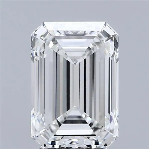3.00ct Emerald Lab Grown Diamond (Colour F, Clarity VVS2, IGI Certified)