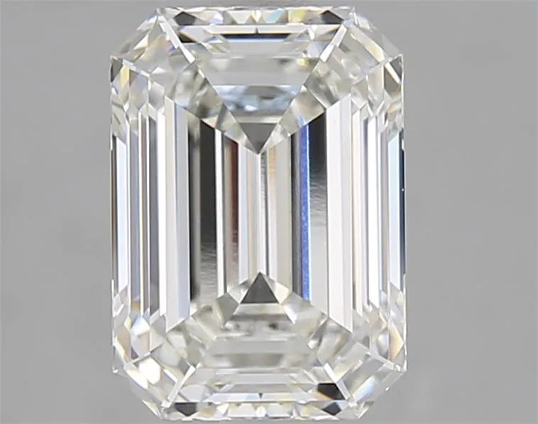 3.00ct Emerald Lab Grown Diamond (Colour F, Clarity VVS2, IGI Certified)