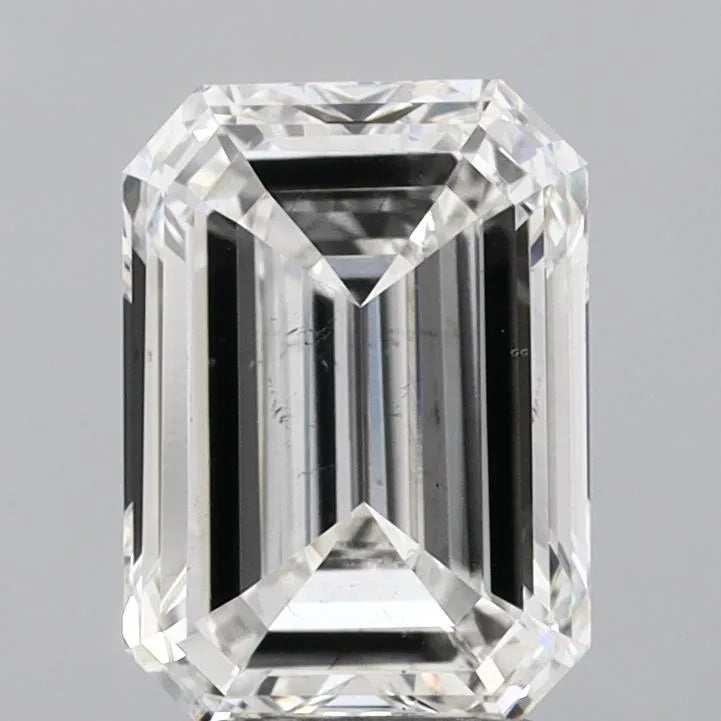 3.00ct Emerald Lab Grown Diamond (Colour G, Clarity VS2, IGI Certified)