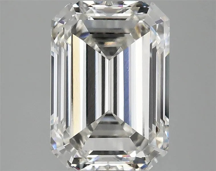 3.00ct Emerald Lab Grown Diamond (Colour G, Clarity VVS2, IGI Certified)