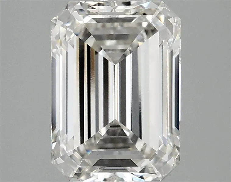 3.00ct Emerald Lab Grown Diamond (Colour G, Clarity VVS2, IGI Certified)