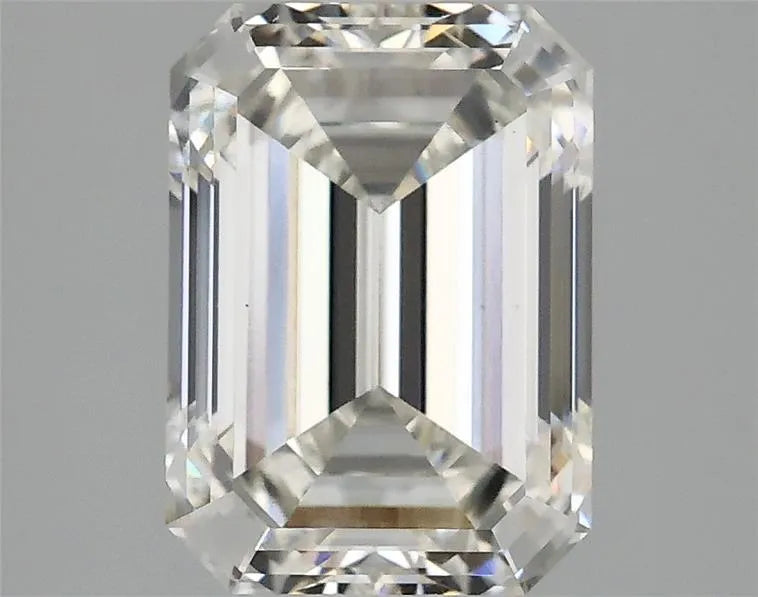 3.00ct Emerald Lab Grown Diamond (Colour H, Clarity VS1, IGI Certified)