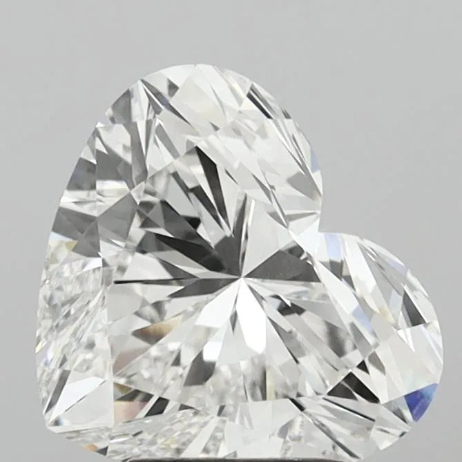3.00ct Heart Lab Grown Diamond (Colour E, Clarity VS1, IGI Certified)