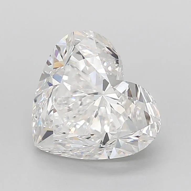 3.00ct Heart Lab Grown Diamond (Colour E, Clarity VVS1, IGI Certified)